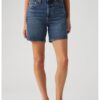 Къси дънки 501® с висока талия Levis