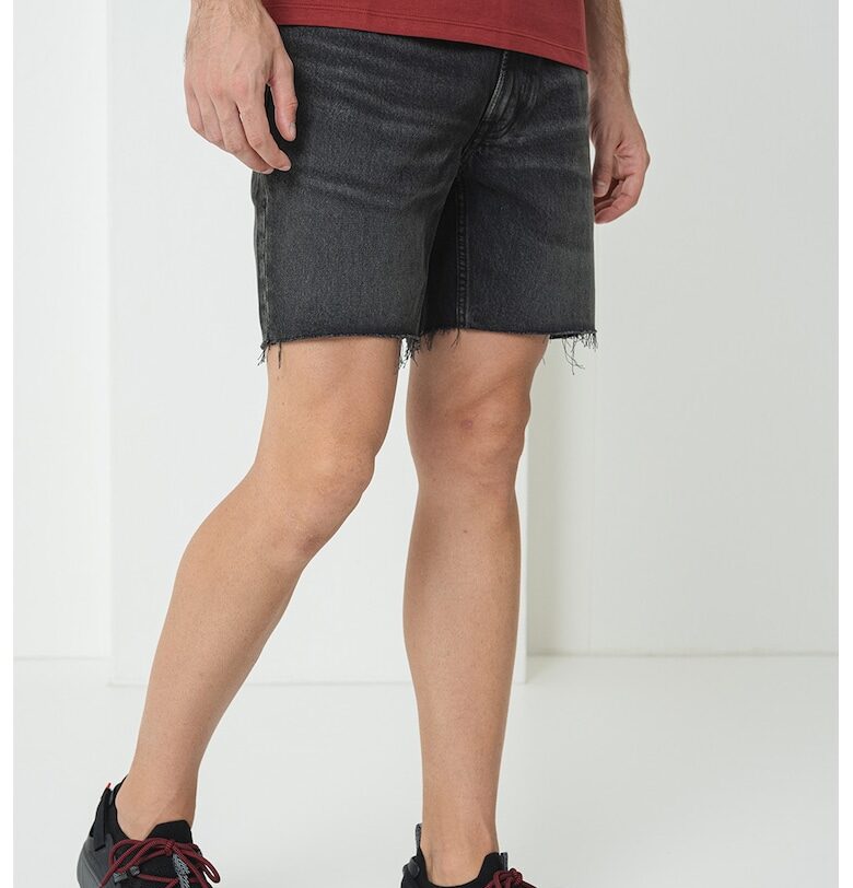 Къси дънки с незавършен край CALVIN KLEIN JEANS