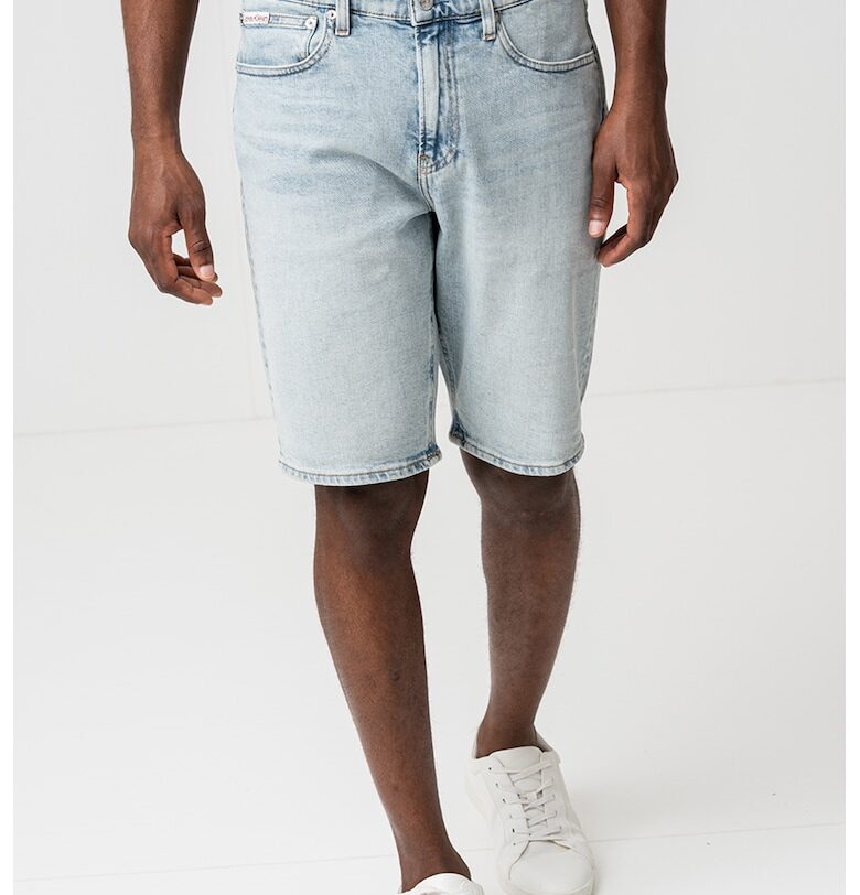 Къси дънки с ниска талия CALVIN KLEIN JEANS