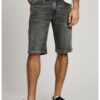 Къси дънки със захабен ефект Pepe Jeans London