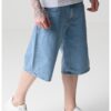 Къси дънки със свободна кройка CALVIN KLEIN JEANS
