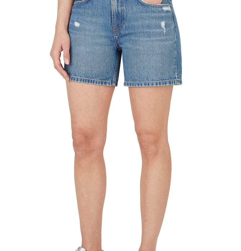 Къси дънки със средна талия Pepe Jeans London