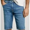 Къси дънки със средновисока талия Pepe Jeans London