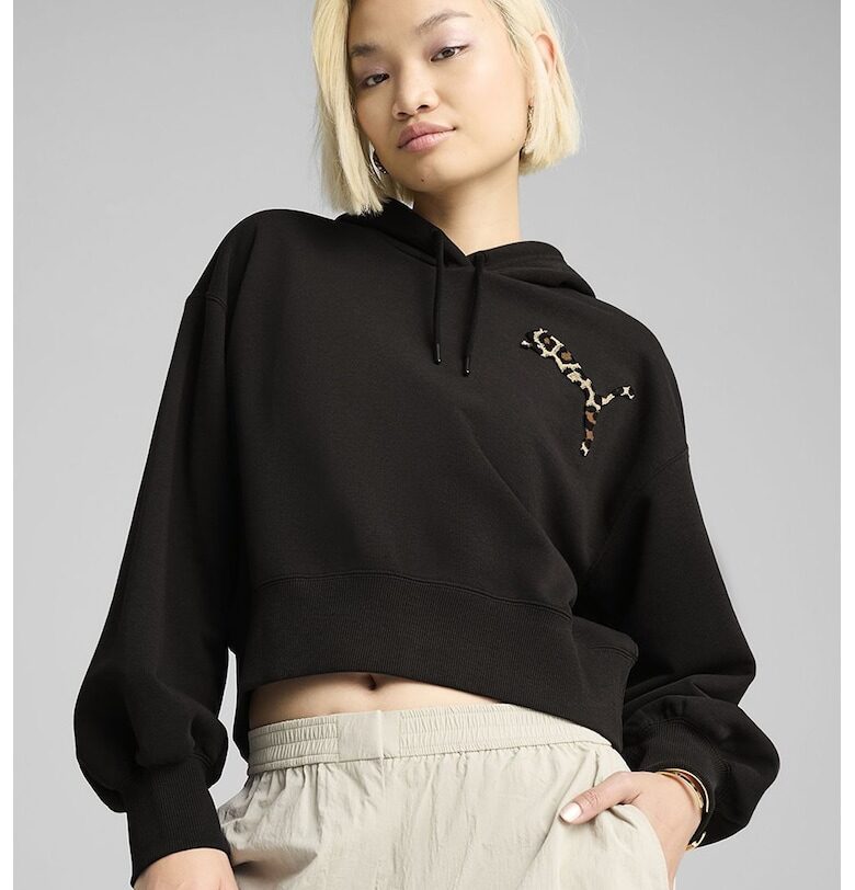 Късо худи Leo Luxe Puma