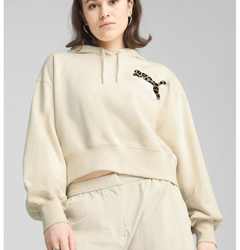Късо худи Leo Luxe Puma