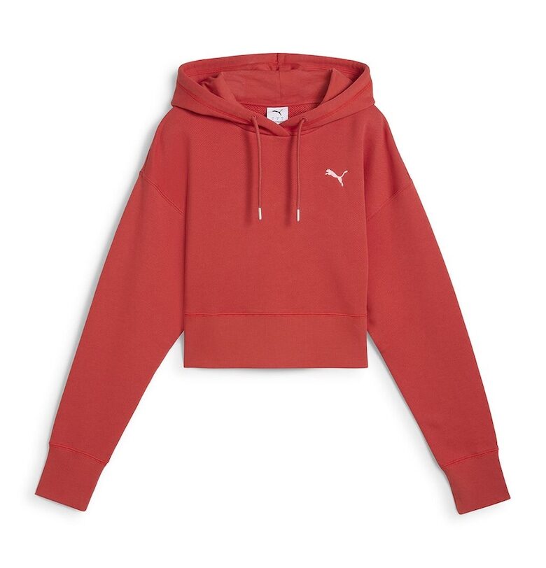 Късо худи с паднали ръкави Puma