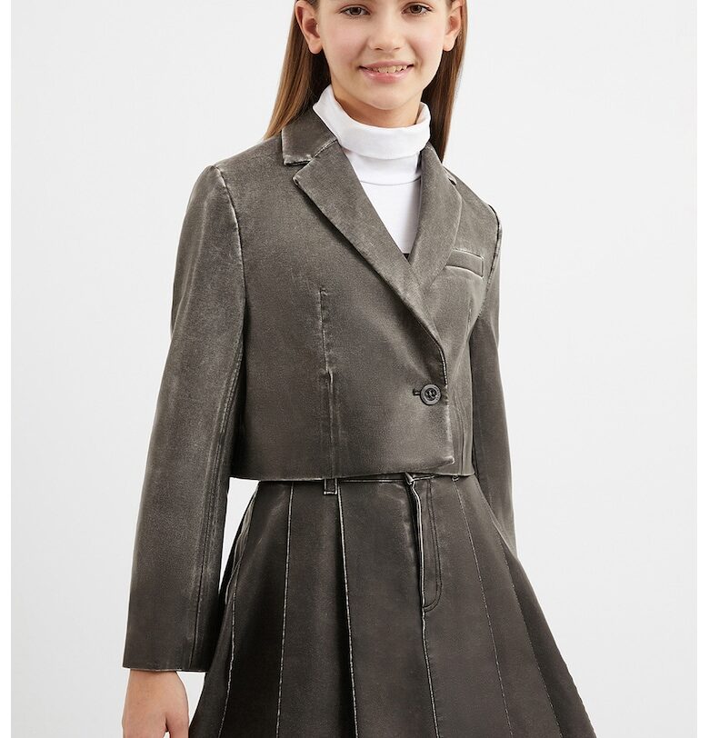 Късо яке от еко кожа GULLIVER