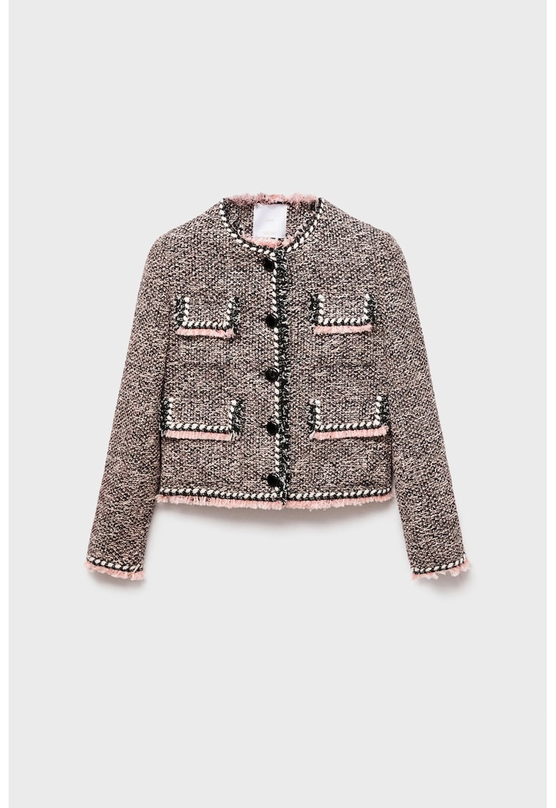 Късо яке с копчета Mango