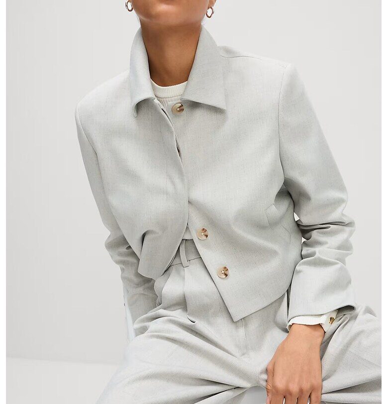 Късо яке с обшшити джобове Marks  Spencer