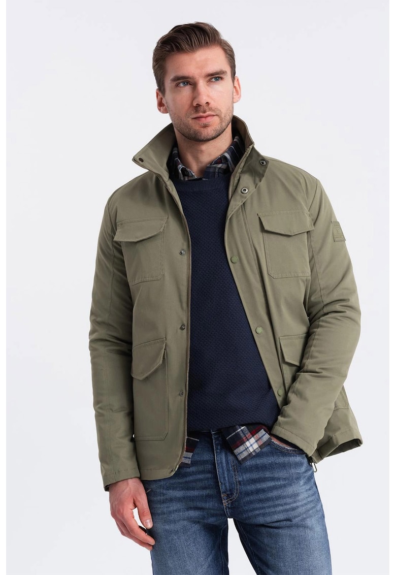 Леко зимно яке с джобове OMBRE