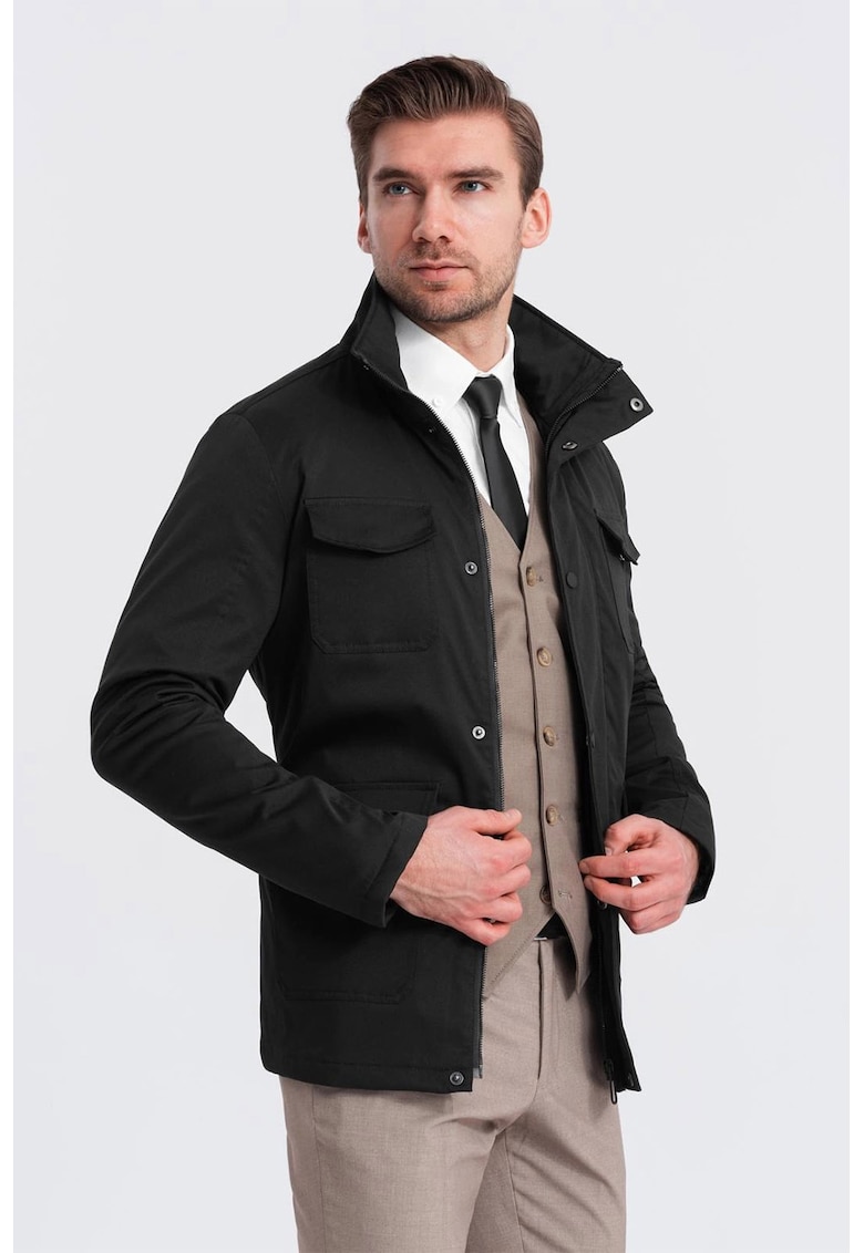 Леко зимно яке с джобове OMBRE