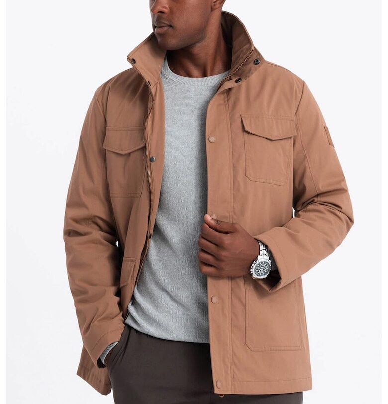 Леко зимно яке с джобове OMBRE