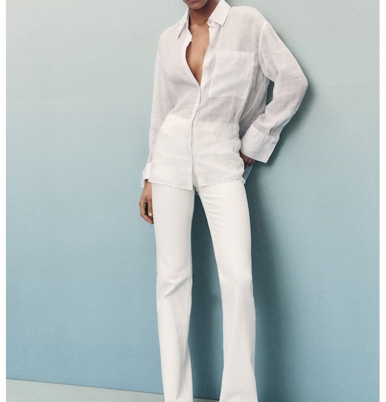 Леко разкроени дънки Fiona Mango