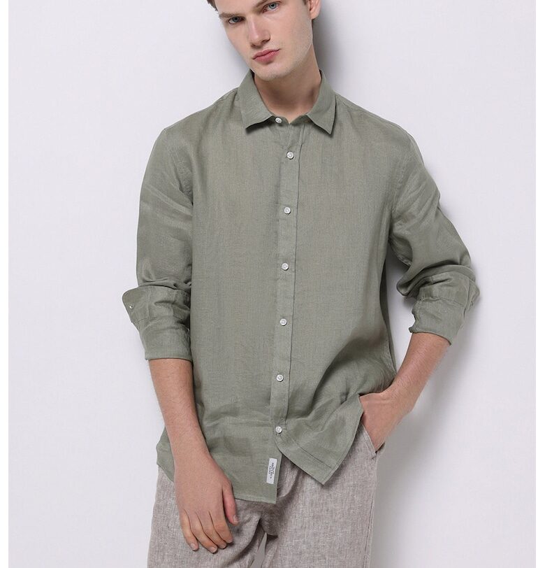 Ленена риза с яка COLINS