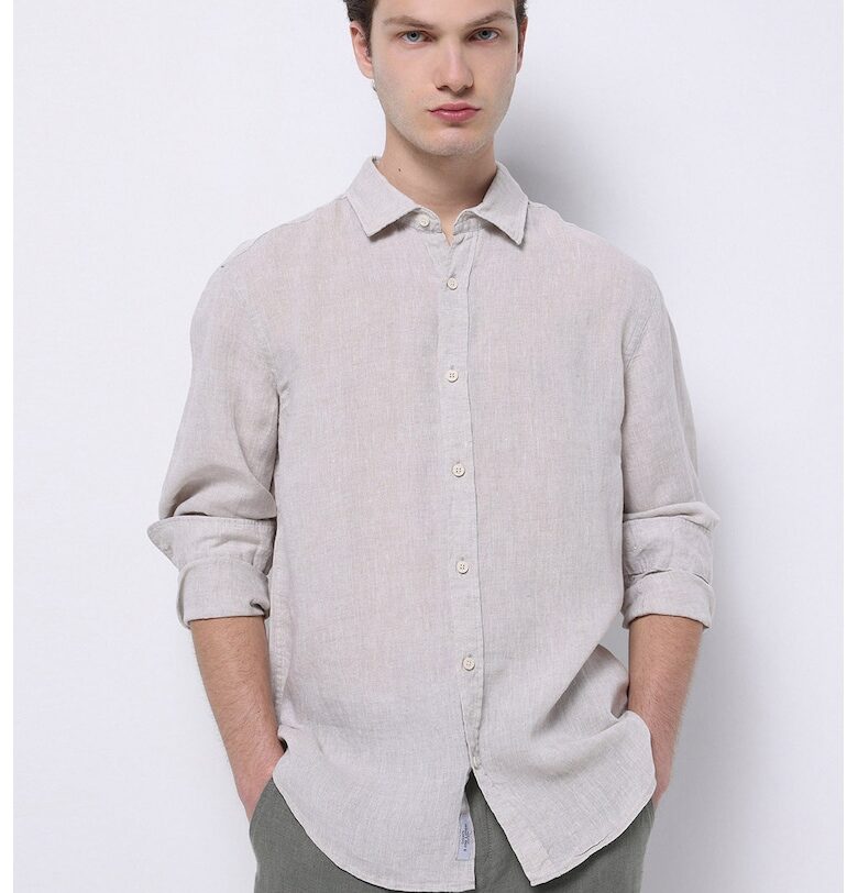 Ленена риза с яка COLINS