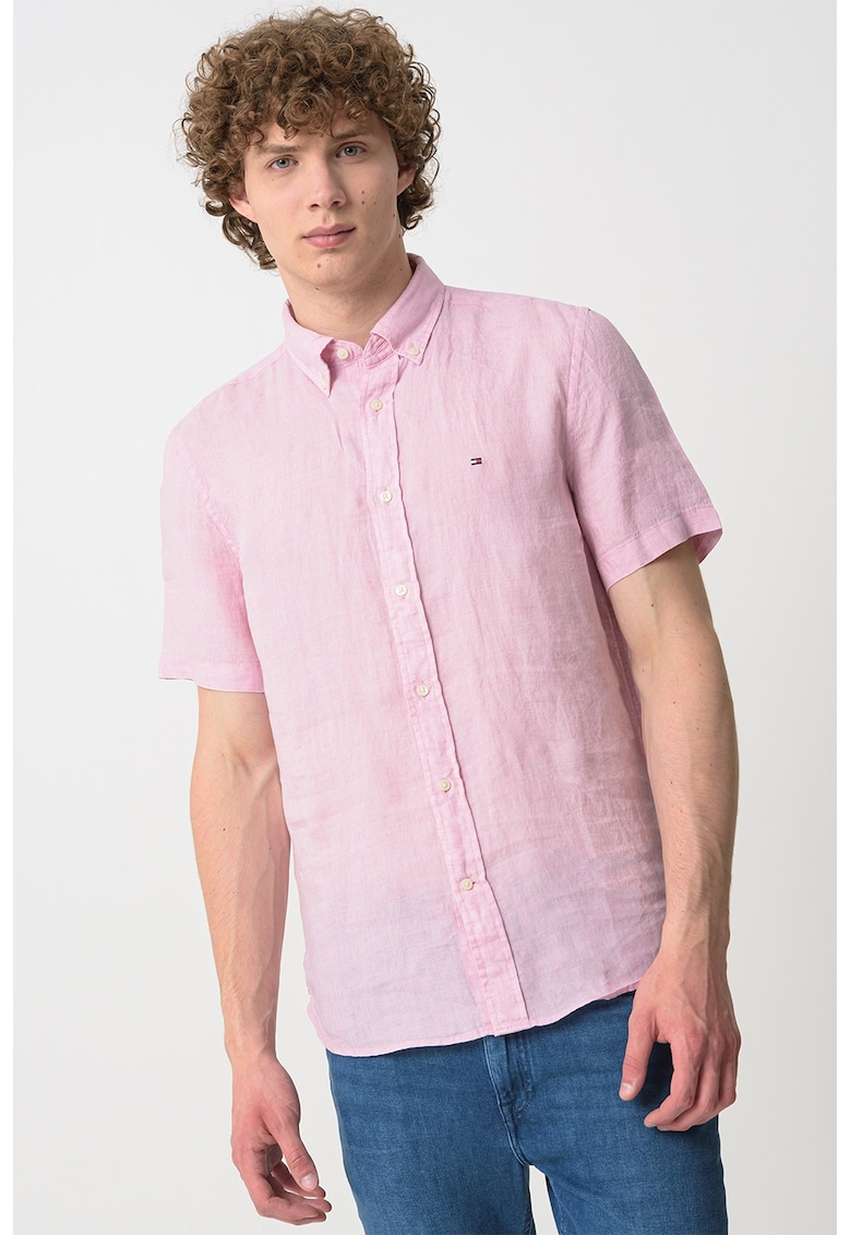 Ленена риза със стандартна кройка Tommy Hilfiger