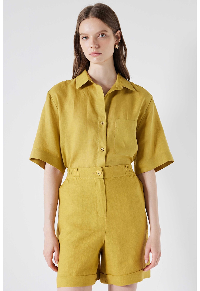 Ленена уголемена риза Ipekyol