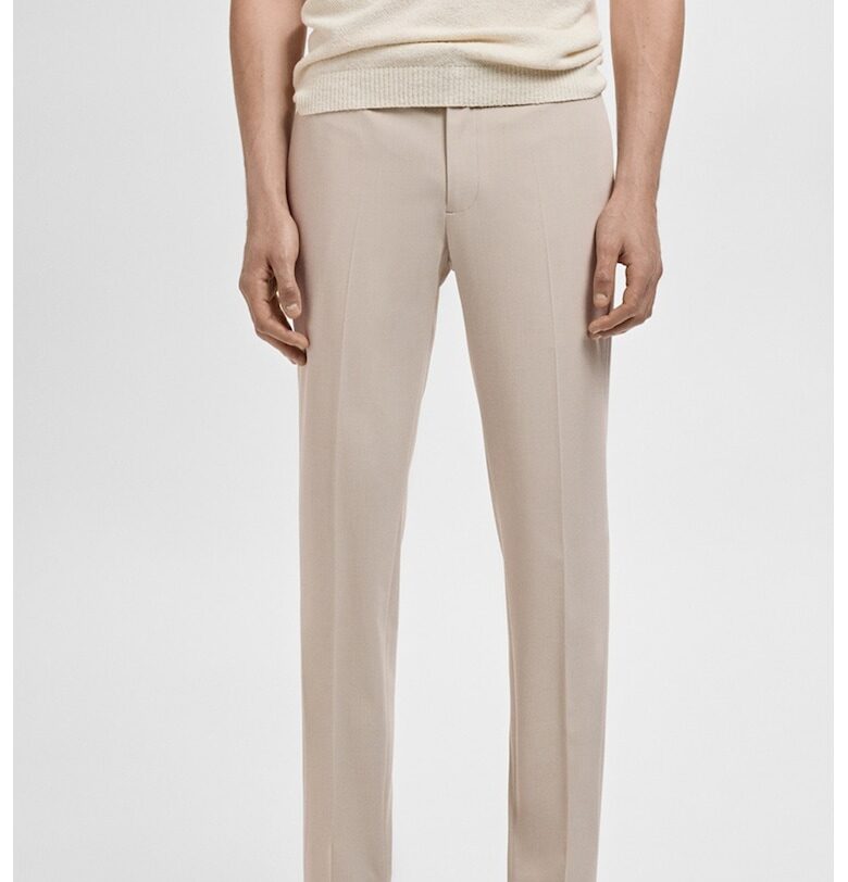 Официален панталон с ръб Mango