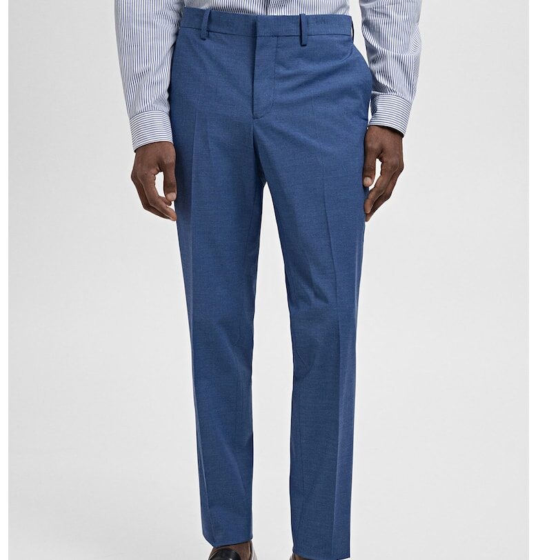 Официален панталон със скосени джобове Mango