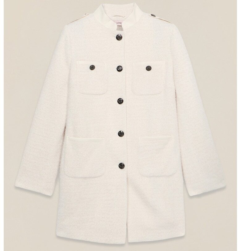 Палто с джоб на гърдите Oltre