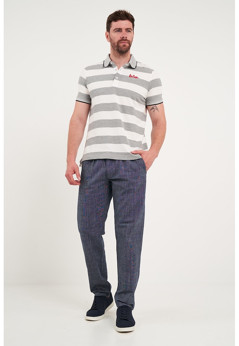 Памучен панталон със странични джобове Lee Cooper