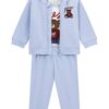 Памучен спортен екип с лого - 3 части GUESS KIDS