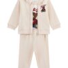 Памучен спортен екип с лого - 3 части GUESS KIDS
