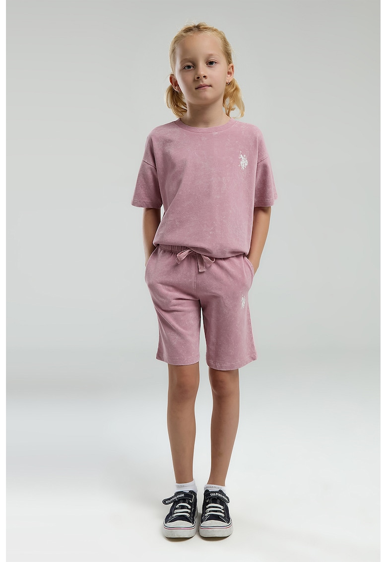 Памучен спортен екип с лого US Polo Assn