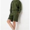 Памучен суитшърт с овално деколте United Colors of Benetton