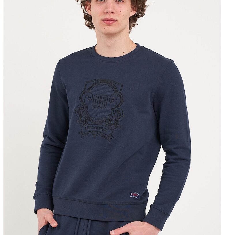 Памучен суитшърт с шарка отпред Lee Cooper