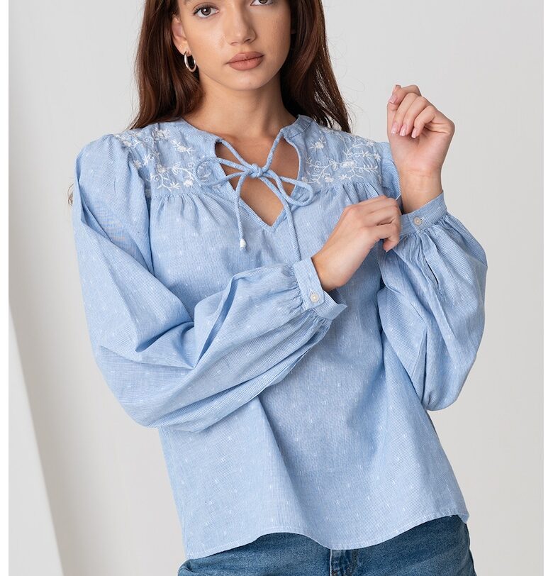 Памучна блуза Vero Moda