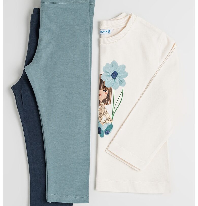 Памучна блуза и клин - 3 части Mayoral