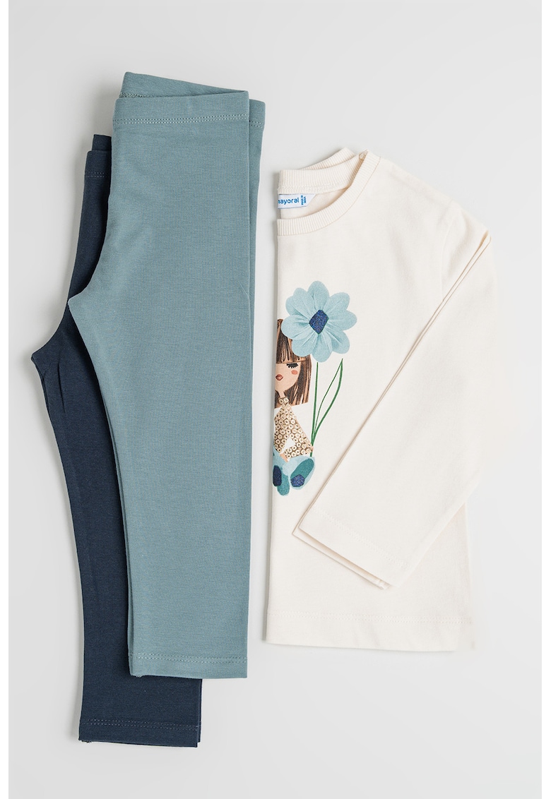 Памучна блуза и клин - 3 части Mayoral