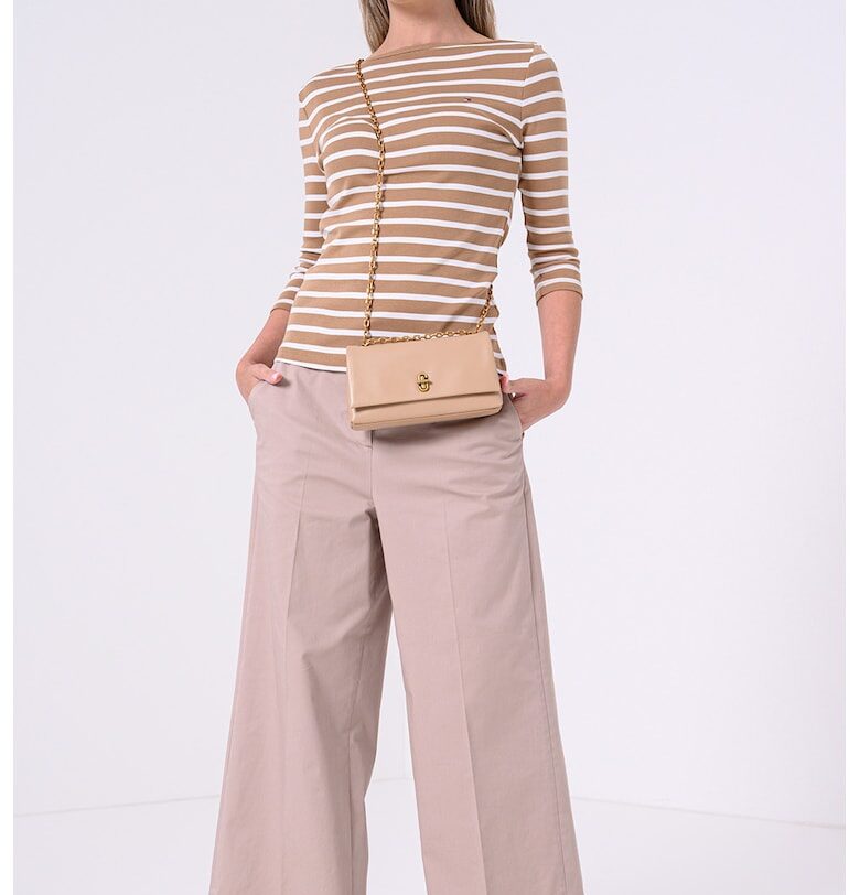 Памучна блуза с 3/4 ръкави Tommy Hilfiger