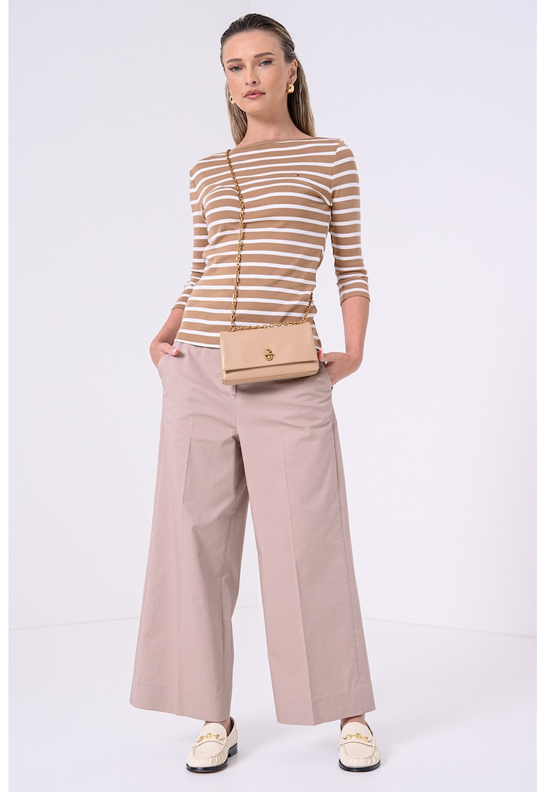 Памучна блуза с 3/4 ръкави Tommy Hilfiger