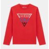 Памучна блуза с лого GUESS KIDS