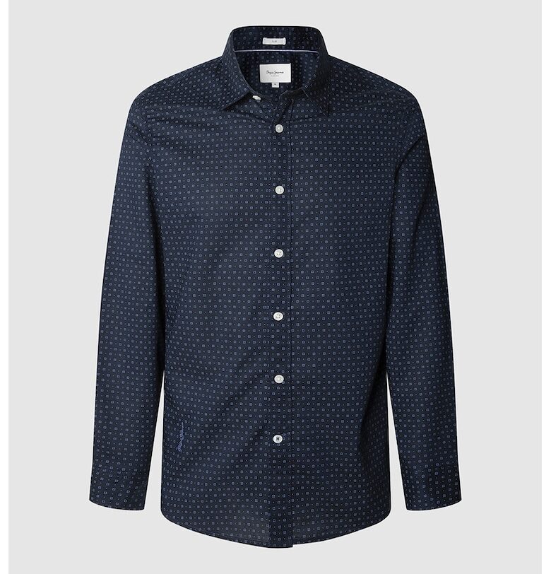 Памучна десенирана риза Pepe Jeans London