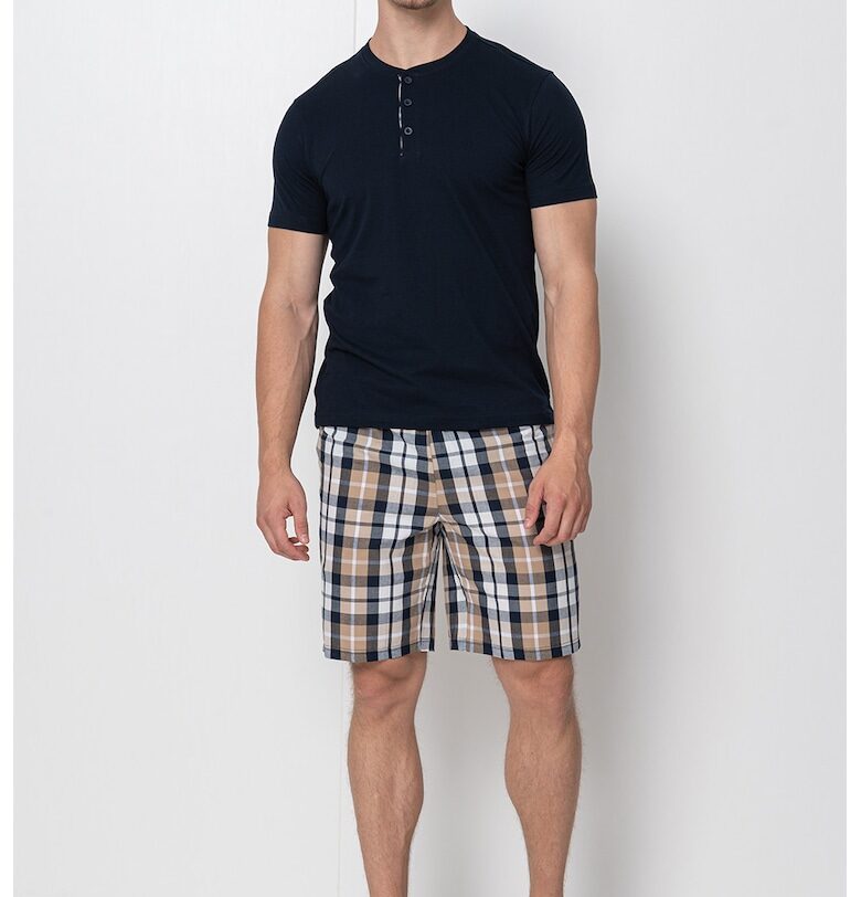 Памучна карирана пижама OVS