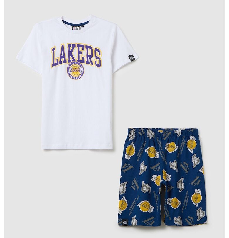Памучна пижама Los Angeles Lakers OVS