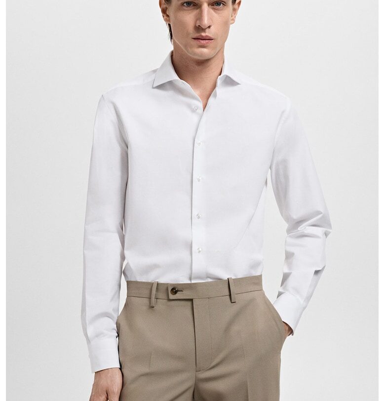 Памучна риза Mango