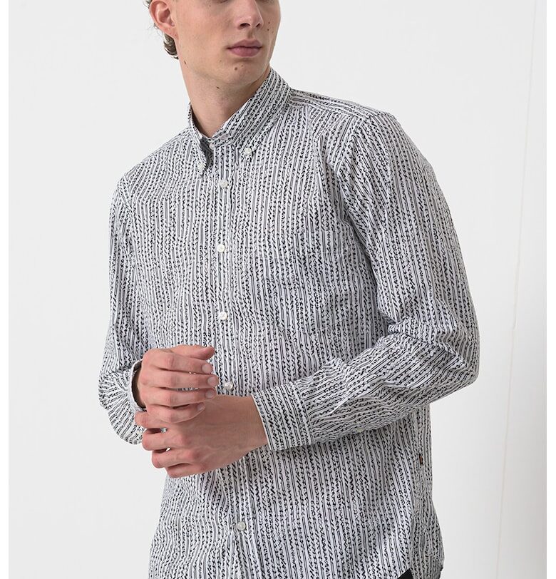 Памучна риза Oxford BOSS