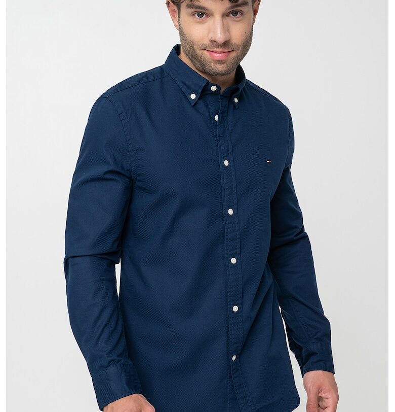 Памучна риза Oxford Tommy Hilfiger