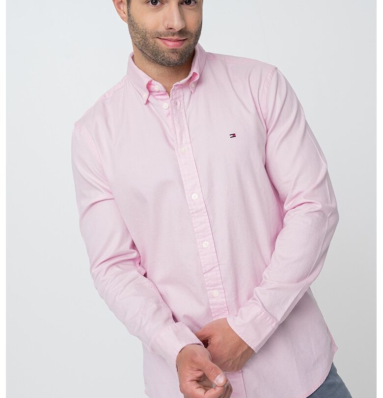 Памучна риза Oxford Tommy Hilfiger