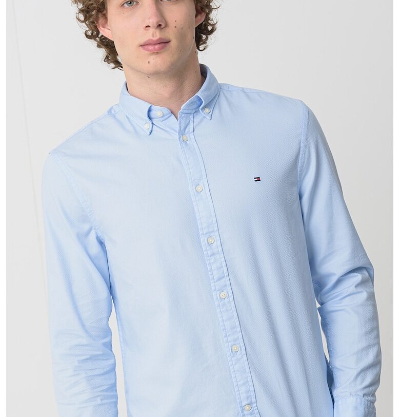 Памучна риза Oxford Tommy Hilfiger