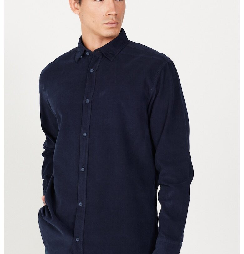 Памучна риза с дълги ръкави ACCo