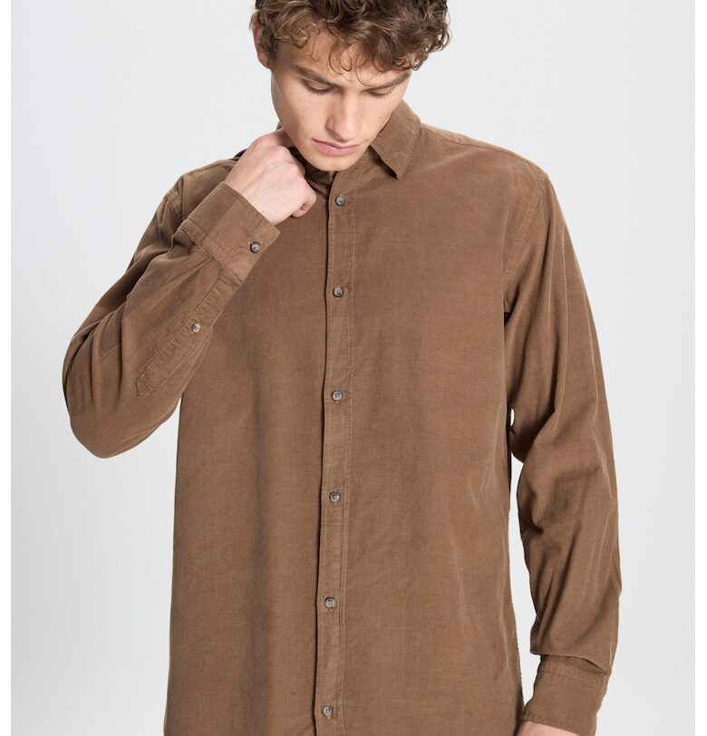 Памучна риза с дълги ръкави ACCo