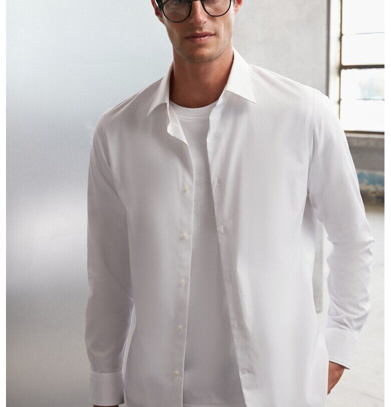Памучна риза с дълги ръкави GRIMELANGE