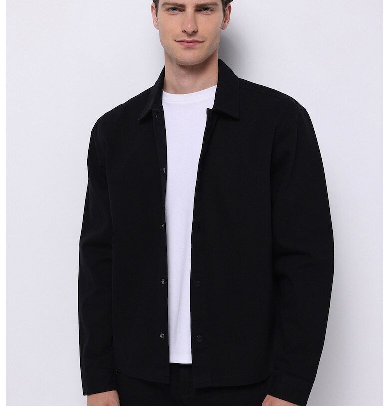 Памучна риза с капси COLINS