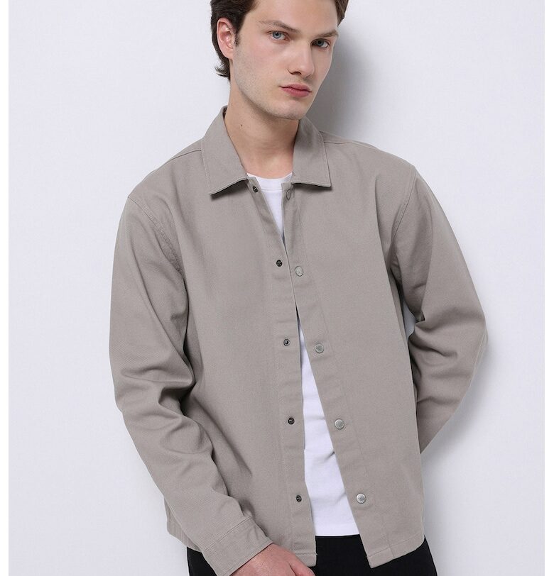 Памучна риза с капси COLINS