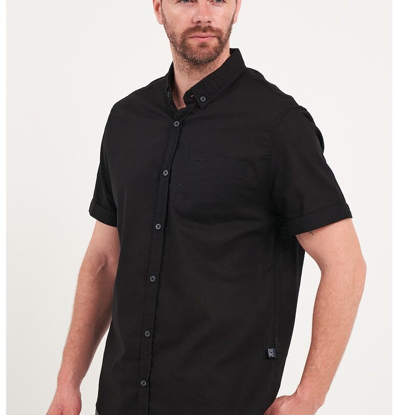 Памучна риза с къси ръкави Lee Cooper